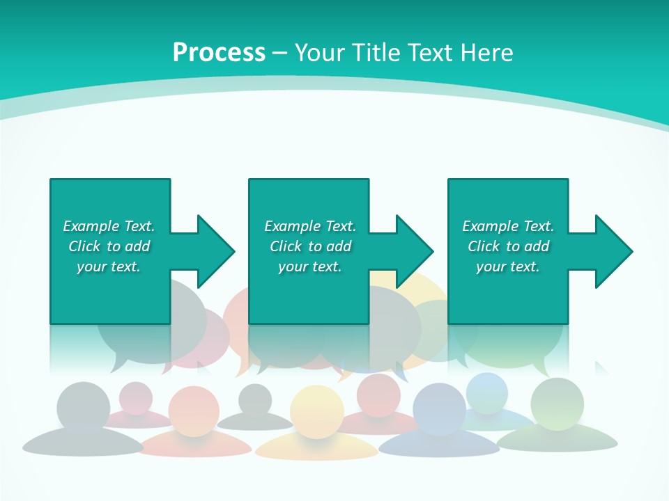 Orange Bubble Career PowerPoint Template