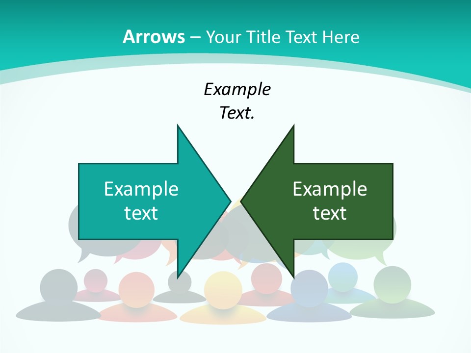 Orange Bubble Career PowerPoint Template