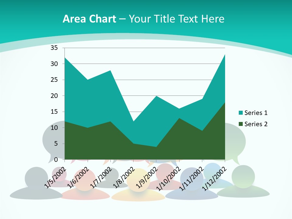 Orange Bubble Career PowerPoint Template