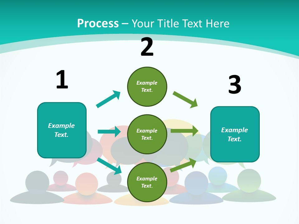 Orange Bubble Career PowerPoint Template