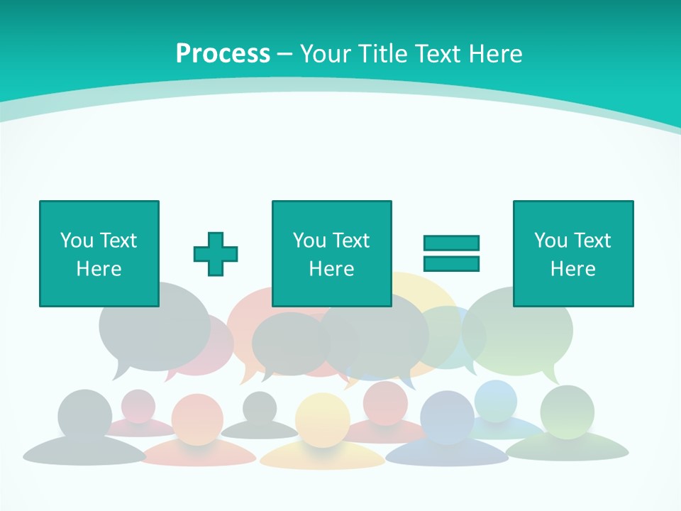 Orange Bubble Career PowerPoint Template