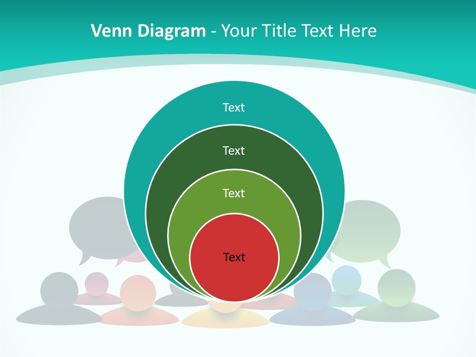 Orange Bubble Career PowerPoint Template