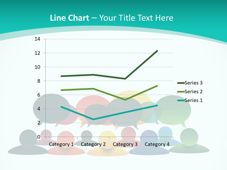 Orange Bubble Career PowerPoint Template