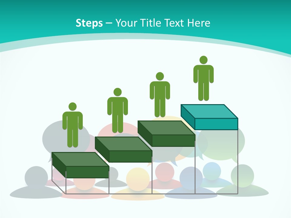 Orange Bubble Career PowerPoint Template