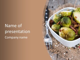 Nutrition Produce Food PowerPoint Template