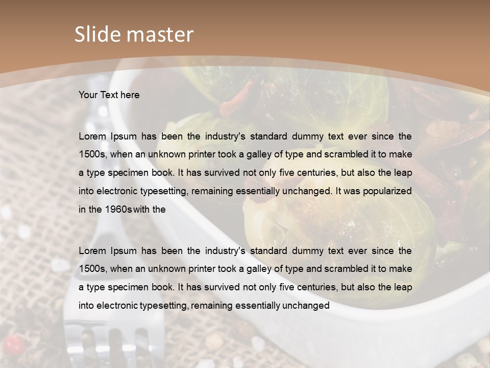 Nutrition Produce Food PowerPoint Template