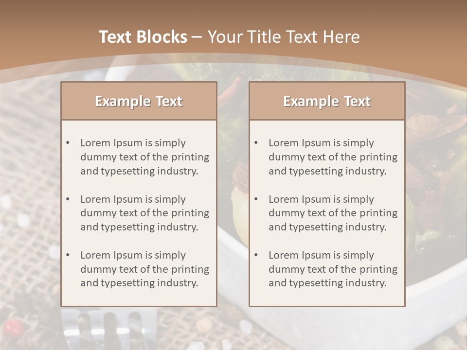 Nutrition Produce Food PowerPoint Template