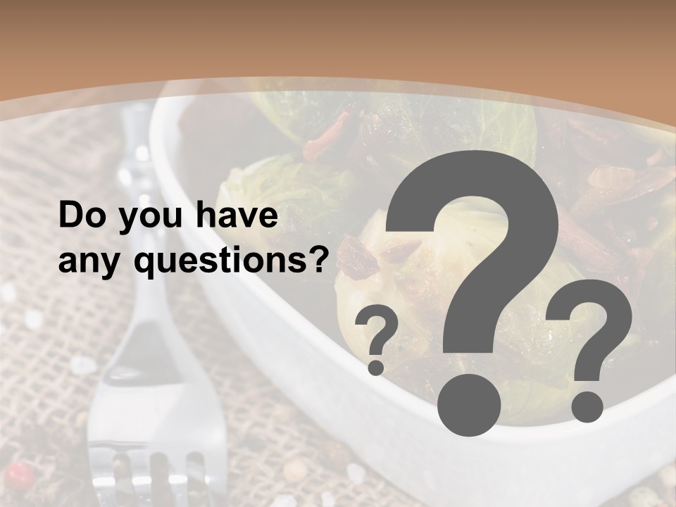 Nutrition Produce Food PowerPoint Template