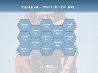 A Woman Wearing A Cowboy Hat And Holding A Saddle PowerPoint Template
