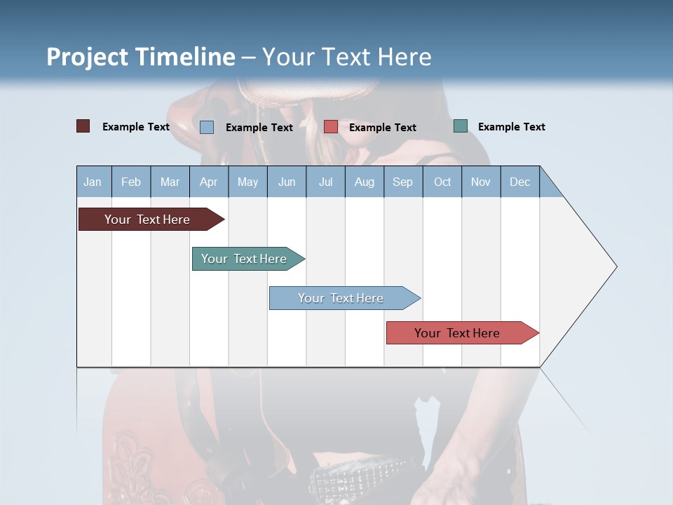A Woman Wearing A Cowboy Hat And Holding A Saddle PowerPoint Template