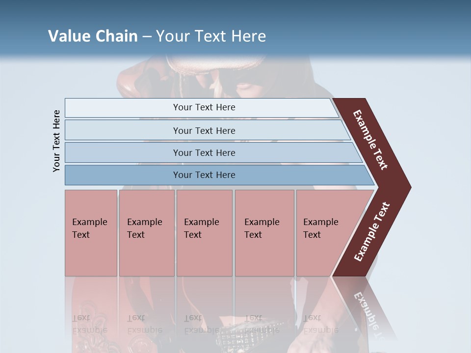 A Woman Wearing A Cowboy Hat And Holding A Saddle PowerPoint Template