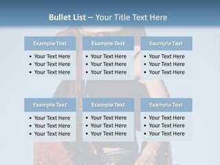 A Woman Wearing A Cowboy Hat And Holding A Saddle PowerPoint Template