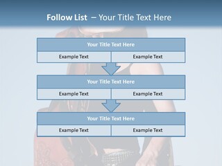 A Woman Wearing A Cowboy Hat And Holding A Saddle PowerPoint Template