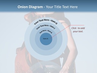 A Woman Wearing A Cowboy Hat And Holding A Saddle PowerPoint Template