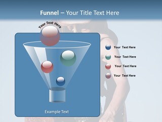 A Woman Wearing A Cowboy Hat And Holding A Saddle PowerPoint Template