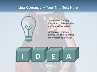 A Woman Wearing A Cowboy Hat And Holding A Saddle PowerPoint Template
