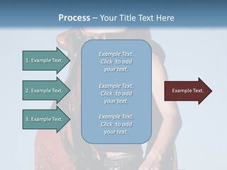 A Woman Wearing A Cowboy Hat And Holding A Saddle PowerPoint Template
