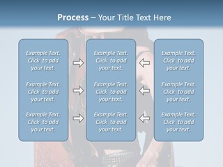 A Woman Wearing A Cowboy Hat And Holding A Saddle PowerPoint Template