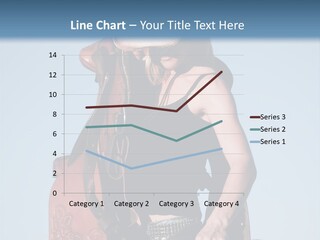 A Woman Wearing A Cowboy Hat And Holding A Saddle PowerPoint Template