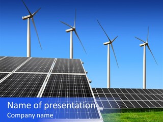 Eco Electricity Climate PowerPoint Template