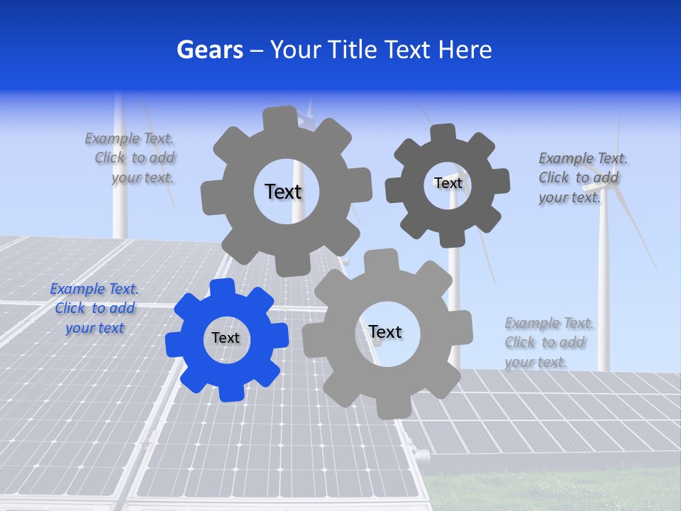 Eco Electricity Climate PowerPoint Template