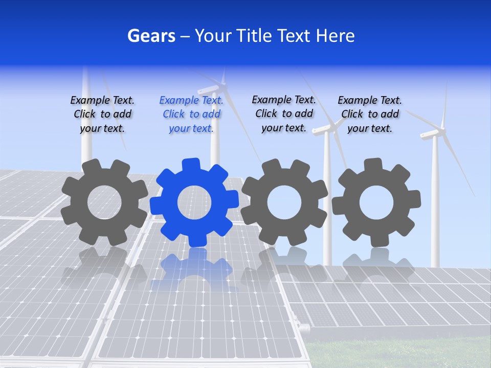 Eco Electricity Climate PowerPoint Template