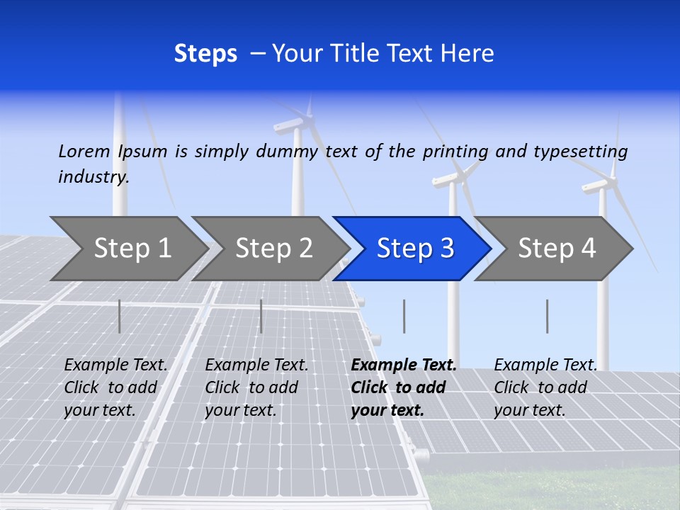 Eco Electricity Climate PowerPoint Template