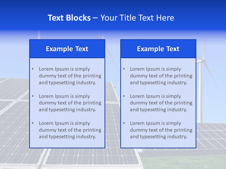 Eco Electricity Climate PowerPoint Template