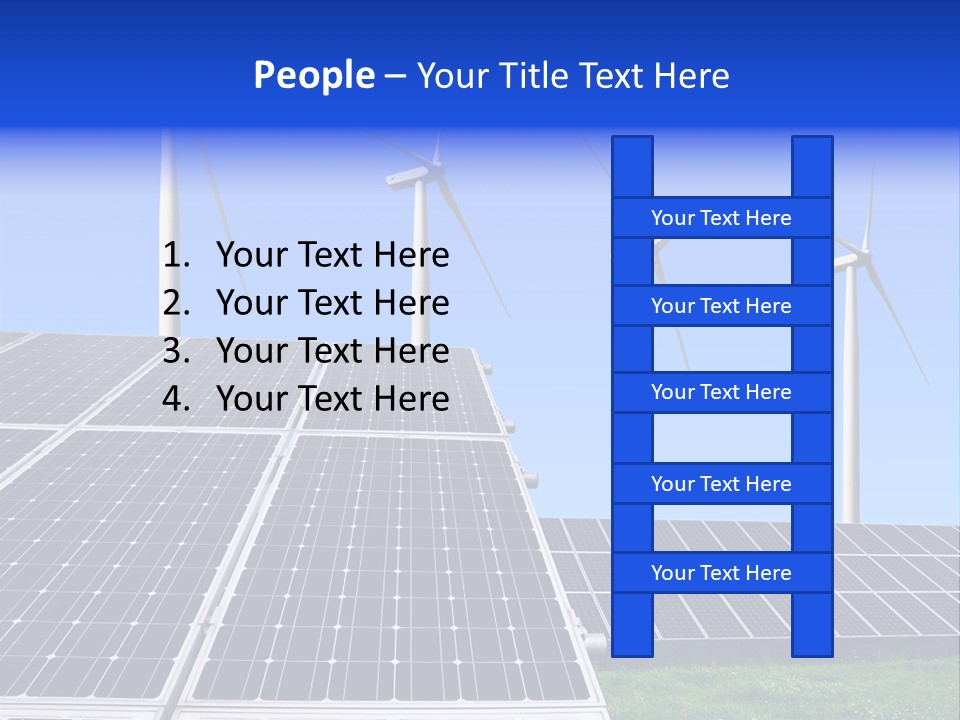Eco Electricity Climate PowerPoint Template
