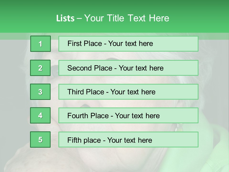 Single Style White PowerPoint Template