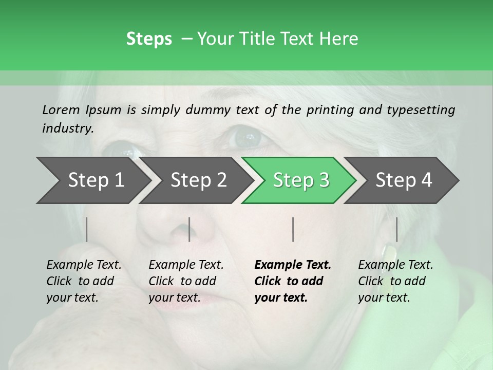 Single Style White PowerPoint Template