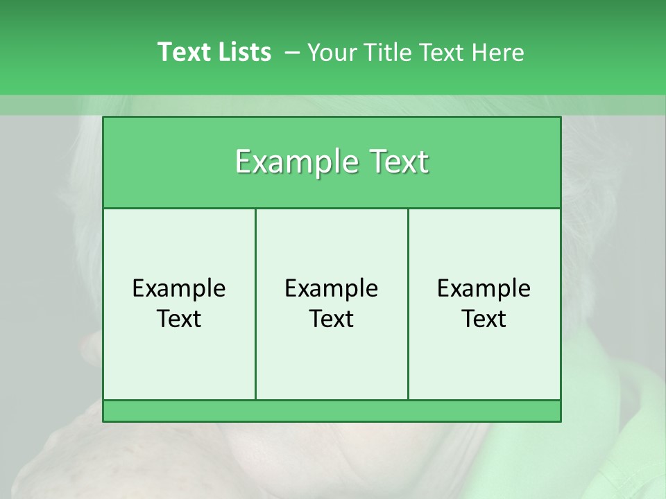 Single Style White PowerPoint Template
