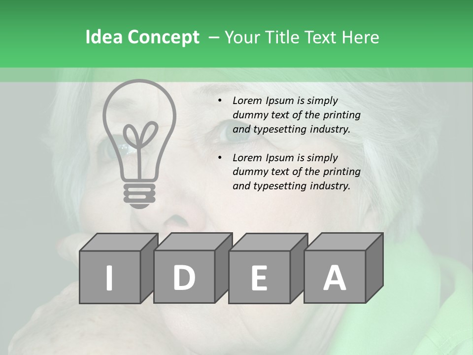 Single Style White PowerPoint Template