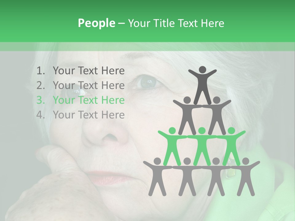 Single Style White PowerPoint Template