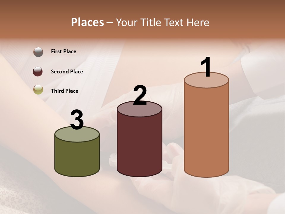 Needle Secure Blood PowerPoint Template
