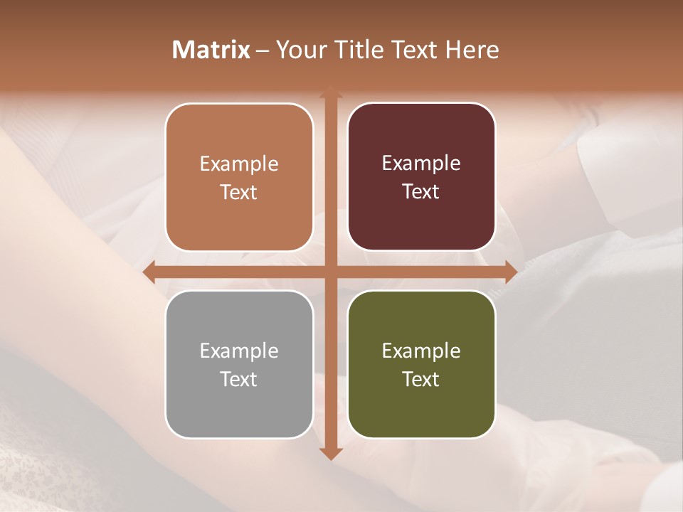 Needle Secure Blood PowerPoint Template