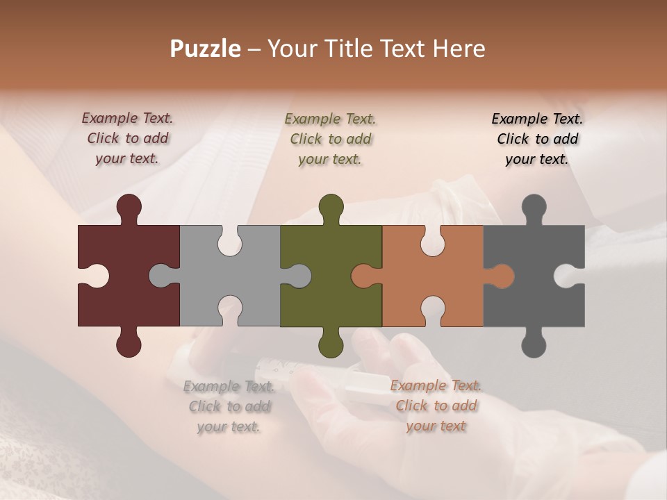 Needle Secure Blood PowerPoint Template