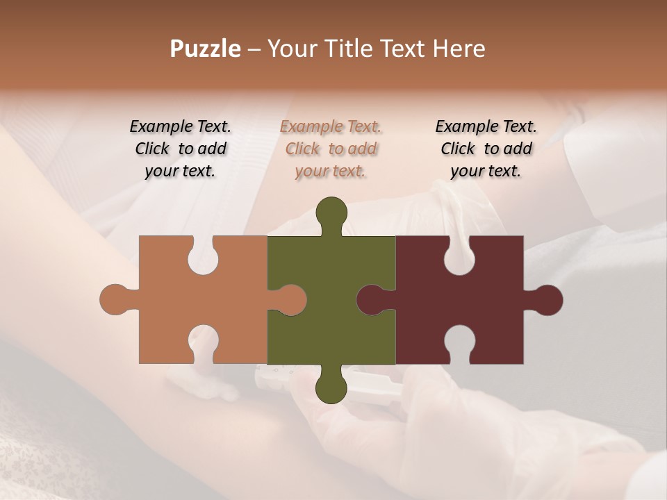 Needle Secure Blood PowerPoint Template