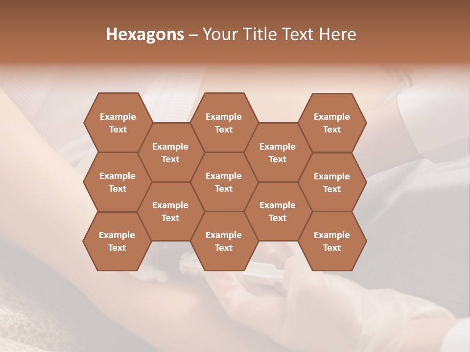 Needle Secure Blood PowerPoint Template