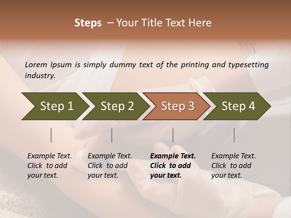 Needle Secure Blood PowerPoint Template