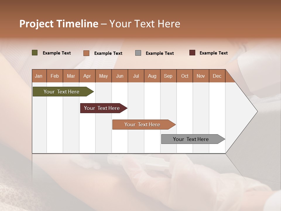 Needle Secure Blood PowerPoint Template