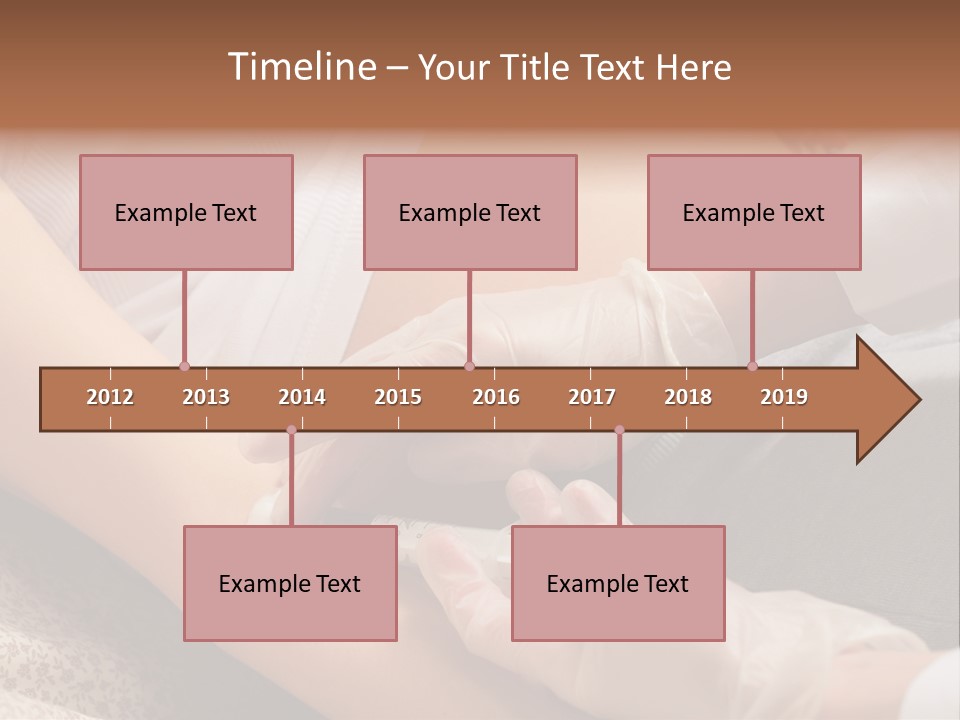 Needle Secure Blood PowerPoint Template