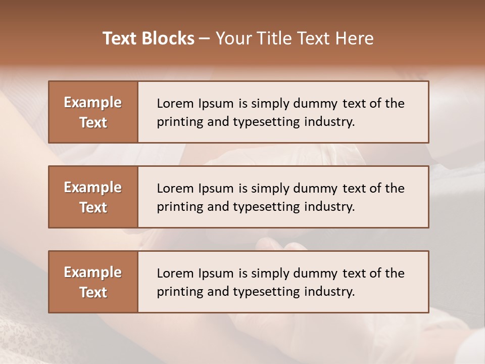 Needle Secure Blood PowerPoint Template
