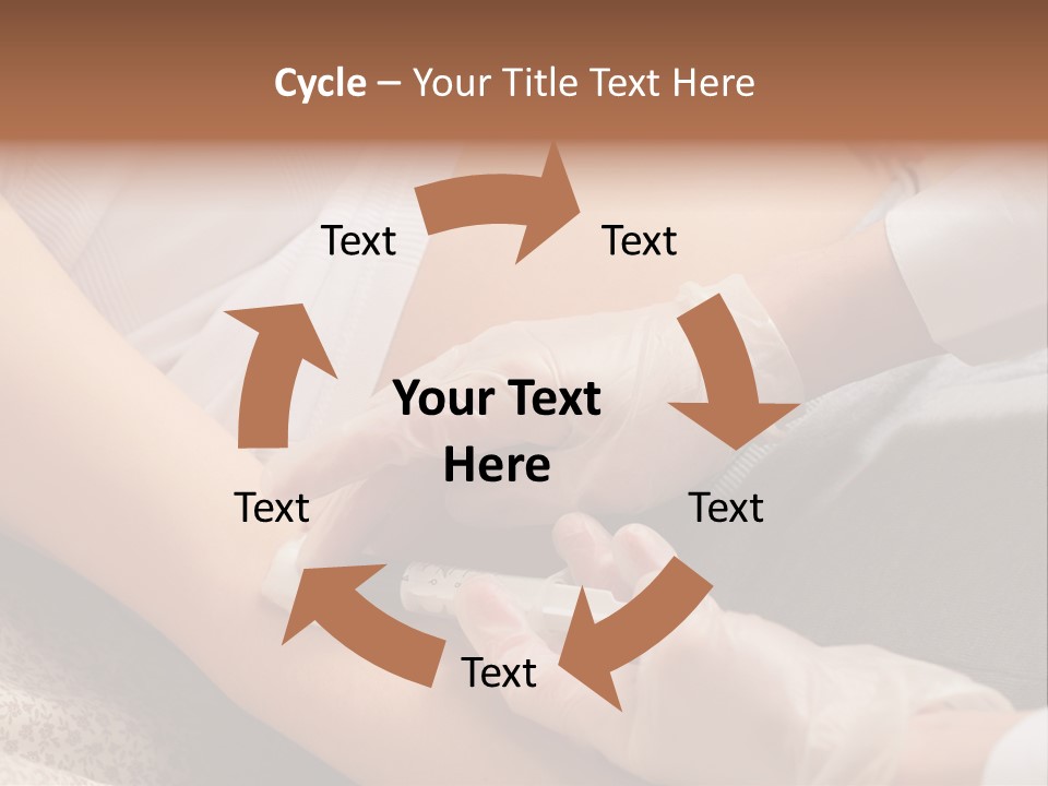 Needle Secure Blood PowerPoint Template