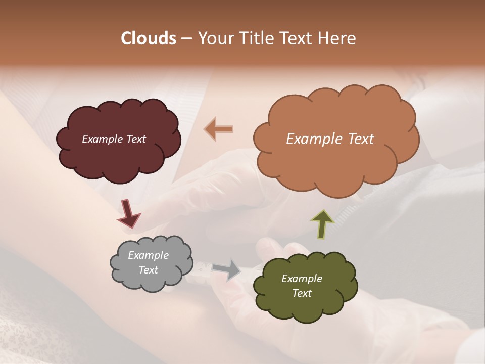 Needle Secure Blood PowerPoint Template