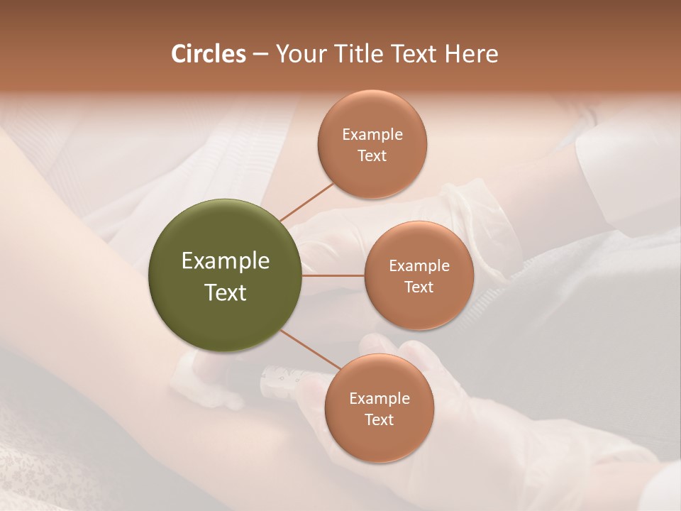Needle Secure Blood PowerPoint Template