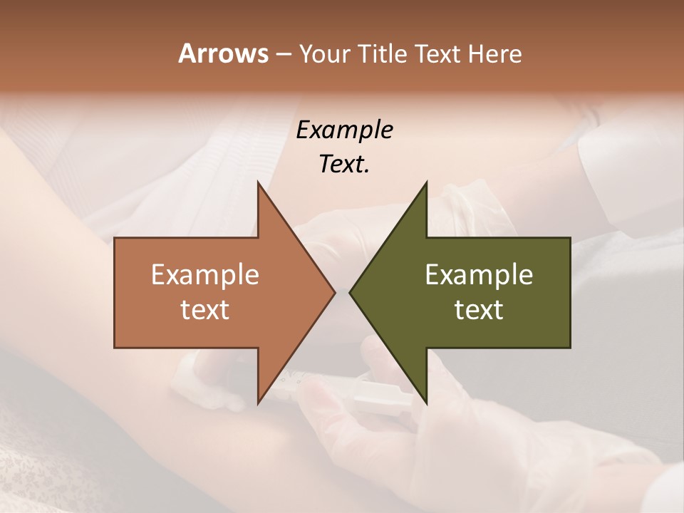 Needle Secure Blood PowerPoint Template