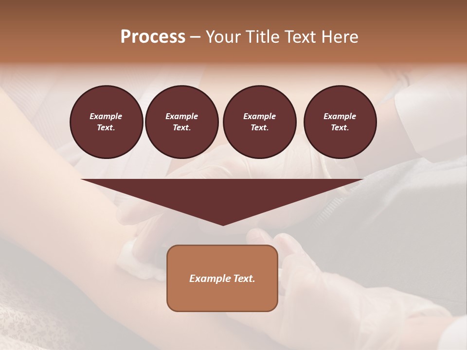 Needle Secure Blood PowerPoint Template