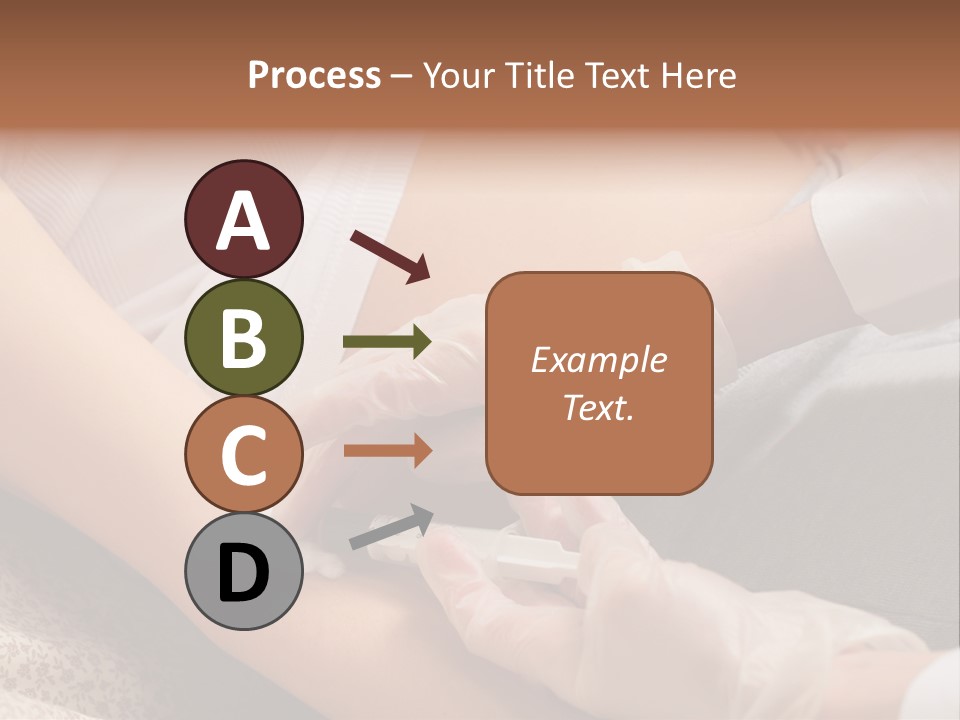 Needle Secure Blood PowerPoint Template