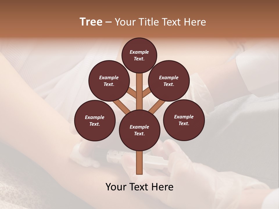 Needle Secure Blood PowerPoint Template